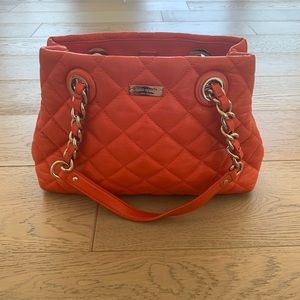 Quilted Red Chanel Type of purse by Kate Spade
